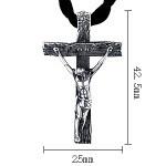 990 Pure Silver Classic Cross Pendant